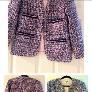 Authentic Chanel Jacket Coat 38